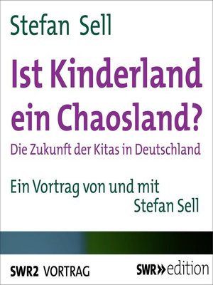 cover image of Ist Kinderland ein Chaosland?
